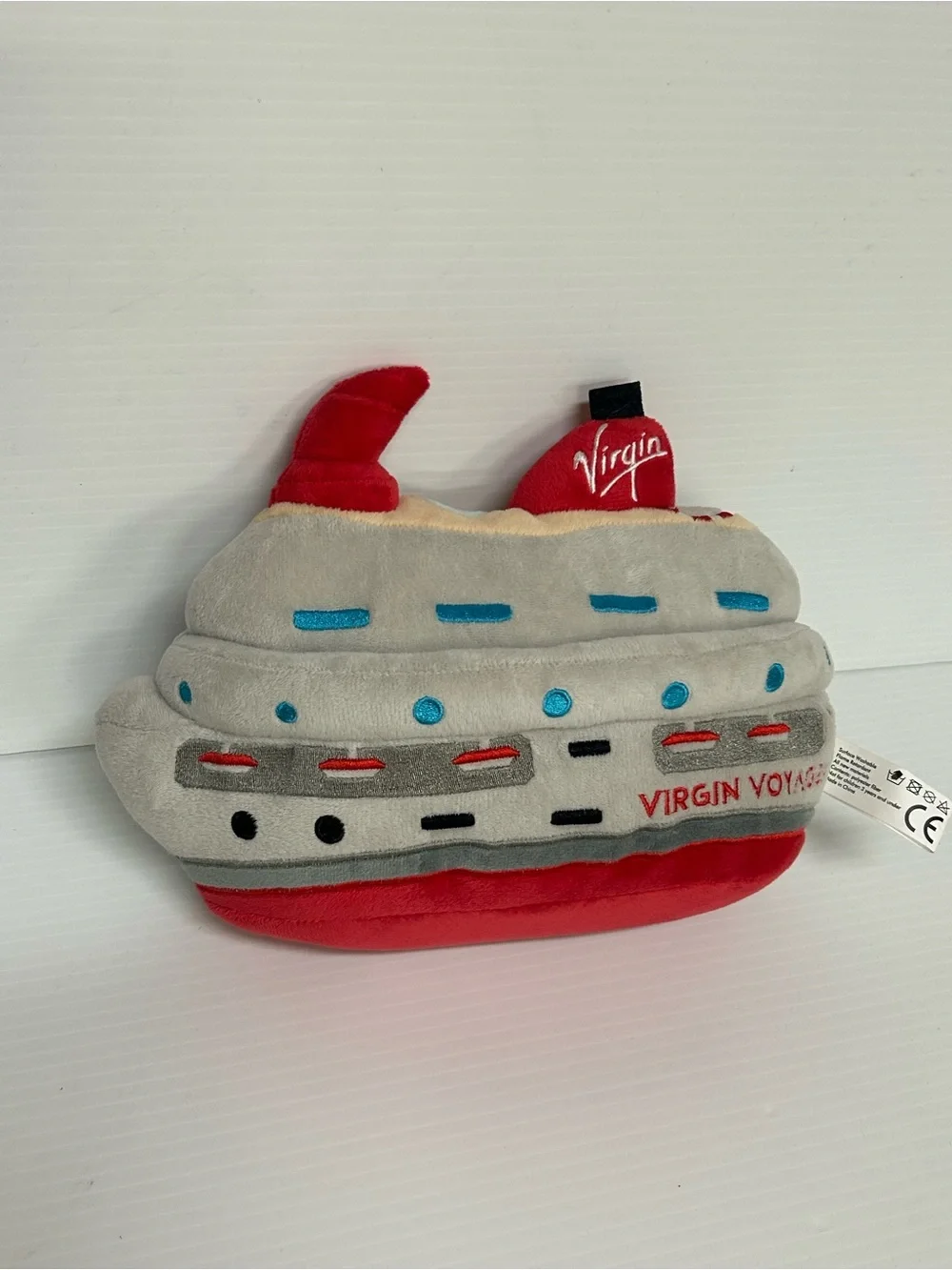 Virgin Voyages Cruise Ship Plush Stuffed Toy Ship Boat Souvenir Plush